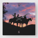 Suche nach cowboys wanduhren Horses