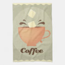 Recherche de café cuisine linges Illustration
