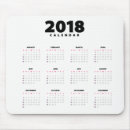 Recherche de mousepad calendrier tapis souris Simple
