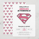 Suche nach supergirl einladungen Girls superheld
