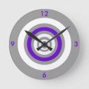 Recherche de cercles concentriques horloges Gris