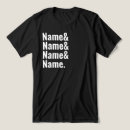 Recherche de listeuse tshirts Noms personnalisés