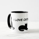 Recherche de silhouette de chat tasses Animal de compagnie