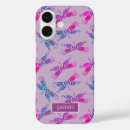 Recherche de libellule iphone coques Violet
