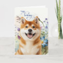 Recherche de akitas vœux cartes Toute personne