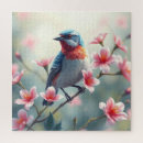 Recherche de oiseaux colorés puzzles Enfants