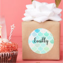 Recherche de belles couleurs autocollants Aquarelle