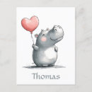 Recherche de hippo cartes postales Amour