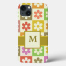 Recherche de rétro dame iphone coques Floral
