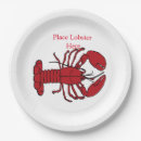 Recherche de fruits de mer assiettes en papier Maine