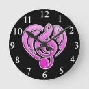 Suche nach rosa herz wanduhren Retro