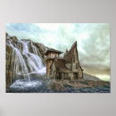 Suche nach magischer wasserfall poster Landschaft