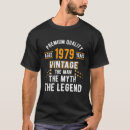 Recherche de légende 1979 tshirts Rétro