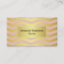 Recherche de rose or cartes visite Girly