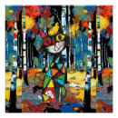 Suche nach katze abstrakt poster Lebhafte farben