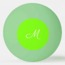Recherche de verte balles ping pong Pour elle