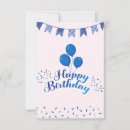 Suche nach birthday rsvp karten Blau
