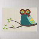 Recherche de hibou posters Vintage