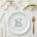 Recherche de elephant baby shower assiettes Petite fille