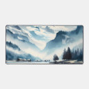 Recherche de arbre blanc tapis souris Aquarelle