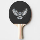 Recherche de hibou raquettes ping pong Blanc