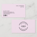 Recherche de moderne et minimal cartes visite Votre logo ici