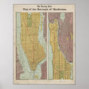 Suche nach vintage manhattan karte poster Map