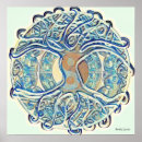 Recherche de arbre vie posters Yin yang