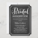 Recherche de chalkboard bridal shower invitations Tableau noir