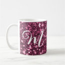 Recherche de rose scintillant tasses Cadeau