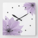 Recherche de fleurs lilas horloges Pour tous