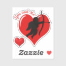 Suche nach pfeile und bogen aufkleber Liebe