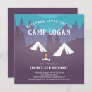 Recherche de camping jardin invitations Garçon