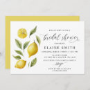 Recherche de citrus bridal shower invitations Jaune