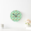 Recherche de motif floral coloré horloges Fleurs