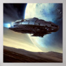 Suche nach alien spaceship poster Sci fi