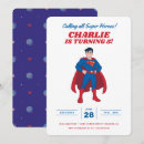 Suche nach super hero einladungen Superman