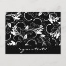 Recherche de fleurs vintage cartes postales Motif