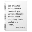 Suche nach happy birthday kleine notizbücher Freundinnen