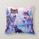 Recherche de sauvage loup coussins Loups