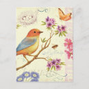 Suche nach vögel und bienen poster Dekorativ