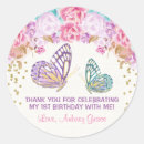 Recherche de anniversaire papillon autocollants De 1er anniversaire