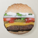 Recherche de hamburgers coussins Nourriture