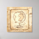 Recherche de globe impressions sur toile Éducation