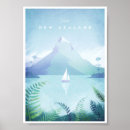 Suche nach new zealand travel poster Retro