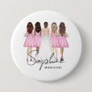 Suche nach individueller name buttons Brautparty