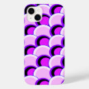 Recherche de pourpre conceptions iphone coques Rose