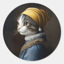 Suche nach vermeer aufkleber Katze