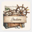 Recherche de pirate autocollants Fête des pirates