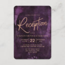 Recherche de violet foncé mariage invitations Pour eux